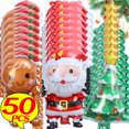 thumbnail image 2 of Globo de aluminio navideño, juguetes para niños, árbol de Navidad, Papá Noel, hombre de jengibre, decoración para fiesta de cumpleaños de niños, accesorios de fondo, 2 of 5