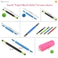 thumbnail image 2 of Muscle Roller Stick - Perfect for Trigger Points, Deep Tissue, Myofascial Release, Leg, Quads & Calf Tightness - Designed to Relieve Stress and Relax Tight Muscles, 2 of 7