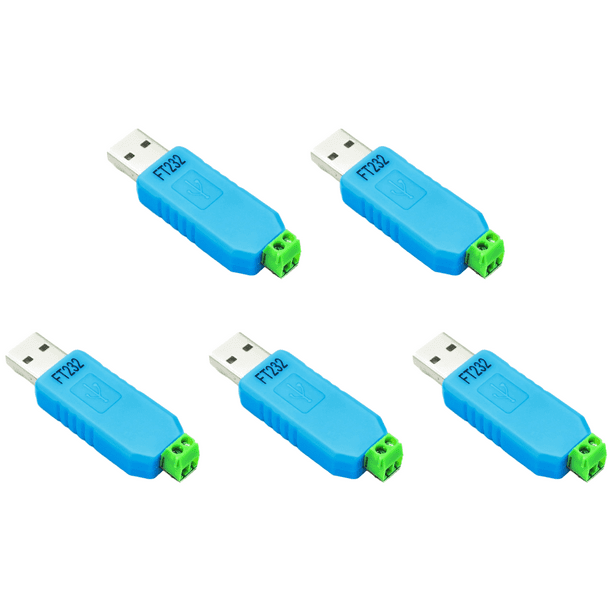 Convertidor USB A RS485 485 Compatible Con Win7 Win10 XP Vista Linux ((FT232 485)