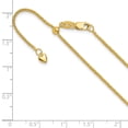 thumbnail image 6 of 10K Yellow Gold Spiga Wheat Chain Styles Necklace Adjustable 1.35 mm 22 inch, 6 of 6