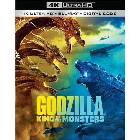 Godzilla: King of the Monsters (4K Ultra HD + Blu-ray + Digital (Best Internal Blu Ray Burner 2019)