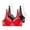 Pink,Red,Black, variant on Underwire Bras For Women 3 Pack Lace Solid Color Full Coverage Thin Bralettes Push Up Plus Size Bras Everyday Wear (95C, White,Pink,Blue)