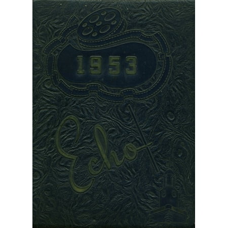 (Custom Reprint) Yearbook: 1953 Roxbury High School - Echo Yearbook (Succasunna NJ)