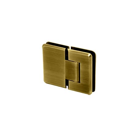 Antique Brass Ornate Hinges - CRL Antique Brass Pinnacle 380 Series Adjustable 180 Degree Glass-to-Glass Hinge