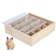 thumbnail image 4 of Laberinto para hámster, ratón, ratones, madera Natural, juguete inteligente interactivo para mascotas con vidrio acrílico, 4 of 5