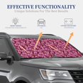 thumbnail image 4 of Haiem Orchids Flowers Car Windshield Sun Shade (2 Pieces) Foldable Windshield Sun Shade Car Accessories for Truck SUV Pickup-Medium, 4 of 7
