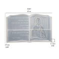 thumbnail image 5 of DIY Art Silicone Mold 3D Bible Culture Lightweight Necessary Relief Book Tool Bible Relief Book Molds Mixed Style, 5 of 11