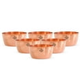 thumbnail image 5 of Indian Art Villa Copper Hammered Big Bowl - 14 oz Capacity, Artisanal Kitchenware (Pack of 6), 5 of 5