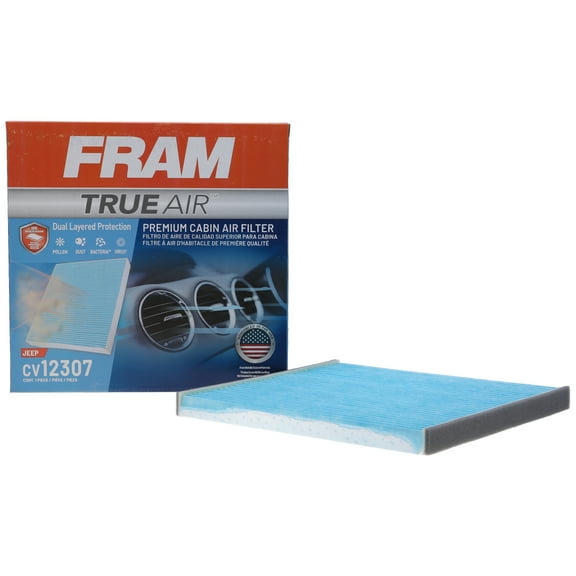 FRAM Cabin Air Filter, CV12307, Fits Select Jeep Cherokee Vehicles