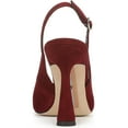 thumbnail image 4 of Sam Edelman Women's Essa Slingback Pump French Merlot 6.5M, 4 of 5