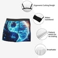 thumbnail image 3 of Pofeuu Blue Yin And Yang Print Men’s Boxer Briefs, Moisture-Wicking Underwear, Regular,Trunk-X-Large, 3 of 5