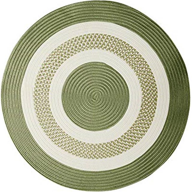 Colonial Mills NT61R060X060 5 ft. Crescent Round Rug, Moss Green