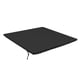 thumbnail image 3 of Mantel de mesa elástico de 90 cm x 90 cm, lavable, de poliéster, cuadrado, ajustable. Negro, 3 of 9
