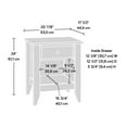 thumbnail image 3 of Sauder Shoal Creek Night Stand, 3 of 3