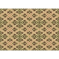 thumbnail image 1 of Ahgly Company Indoor Rectangle Patterned Sepia Brown Area Rugs, 2' x 4', 1 of 6