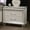 Antique White, variant on Contemporary Silver Solid - Wood Bench | Perfect for Bedroom to Show Glitzy Side | Acrylic Legs and Crystal Decor | Solves the Problem of Dull Bedroom Interiors