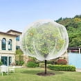 thumbnail image 5 of Plant Protection Cover for Winter Freeze | Transparent Plastic Frost Bag 94x83 in | Reusable Shrub, Tree, Flower Shield – Cold Weather, Snow & Pest Barrier, Clear Ventilated Wrap, 5 of 6