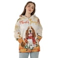 thumbnail image 4 of Happy Thanksgiving Basset Hound with Turkey Pumpkins Autumn Vibes All Over Print 3D Hoodie Unisex Merch Hoodies Bassets Dog Breed Lovers Gifts Idea - 12018, 4 of 6