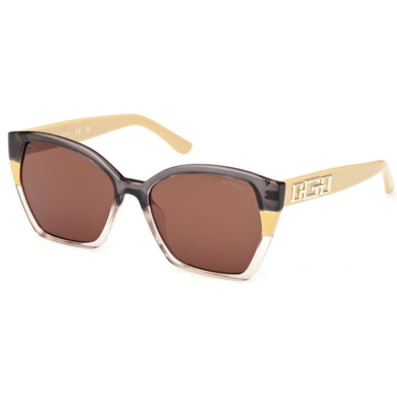 Guess sunglasses GU7912 WOMAN 55/16/140 41E yellow/striped
