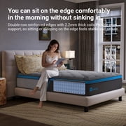 Avenco Queen Size Hybrid Mattress 12 inch Bed in a Box, Medium Firm