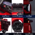 thumbnail image 3 of Ourlova 24V 2-Seater Ride-On Car for Kids, Battery Powered Electric Ride-On Truck with 2.4G Remote Control, Full Suspension, Music, LED Lights, 3 of 7