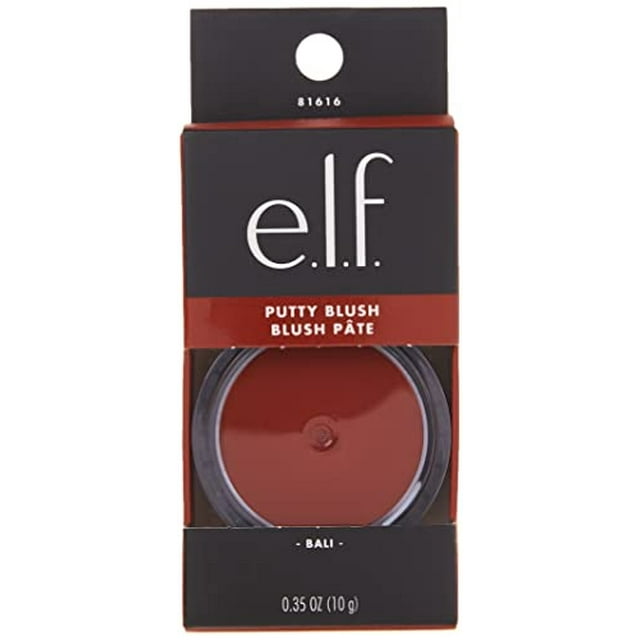 e.l.f. Cosmetics Putty Blush, Velvety & Lightweight, Highly Pigmented, Bali, 0.35 Oz (9.9g), 0.35 ounces