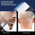 thumbnail image 3 of MesaSe Rasoirs Électriques Électriques Rechargeables à Double Feuille pour Hommes Rasoirs à Feuille et Chauve 2 en 1 Rasoir Électrique pour Hommes Rasage Fluide avec Rechargeable 3 Vitesses Réglables, 3 of 8