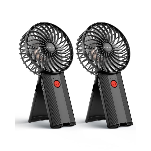 Ventilador de mano AAOlin Mini portátil plegable USB recargable