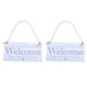 thumbnail image 1 of 2X Bienvenido Por Favor QuíTese Los Zapatos Letrero Colgante Placa Regalo Casa Decoración Regalo, 1 of 5