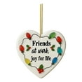 thumbnail image 4 of Axiiglly Best Friends Gifts Heart-Shaped Acrylic Flat Decor, Christmas Decorations Friendship Keepsake Pendant for Xmas Tree Hanging Ornaments Art Present for Best Friends Birthday Gifts Decor, 4 of 7