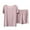 Pink, variant on VISALY Pajama Short Sets Women, Women's Shorts Short Sleeves Casual Two-Piece Pajamas Leisure Suit Women Loose Trendy Women's, Womens Sleepwear Set Sleepwear Sets Womens Pajama Shorts, Black,L