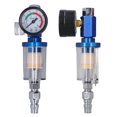 thumbnail image 3 of Spray Gun Air Regulator Aluminum Alloy Plastic In Line Water Trap Filter Tool for Pipe 1/4in Interface, 3 of 5
