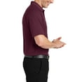 thumbnail image 3 of Mafoose Men's Dry Zone Raglan Polo Shirt Maroon Small, 3 of 5