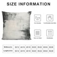 thumbnail image 6 of Acheng Throw Pillow Covers Modern Home Art Decor, Set of 2 Pillow Cases Decorative, Abstract Oil Painting Pillowcases for Bedroom, Living Room, Cushion Couch Sofa, Black White, 6 of 6
