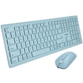 thumbnail image 1 of Combo de teclado y mouse inalámbricos Macally Bluetooth recargable, 1 of 7