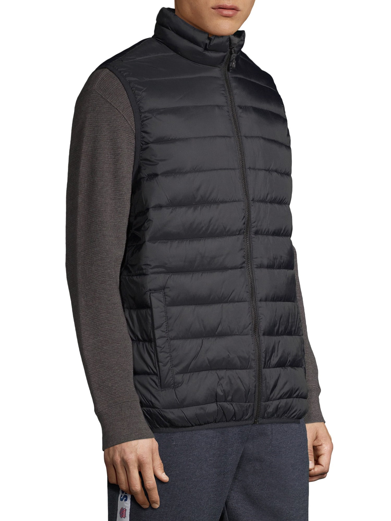 SwissTech Men's and Big Men's Puffer Vest, up to Size 5XL