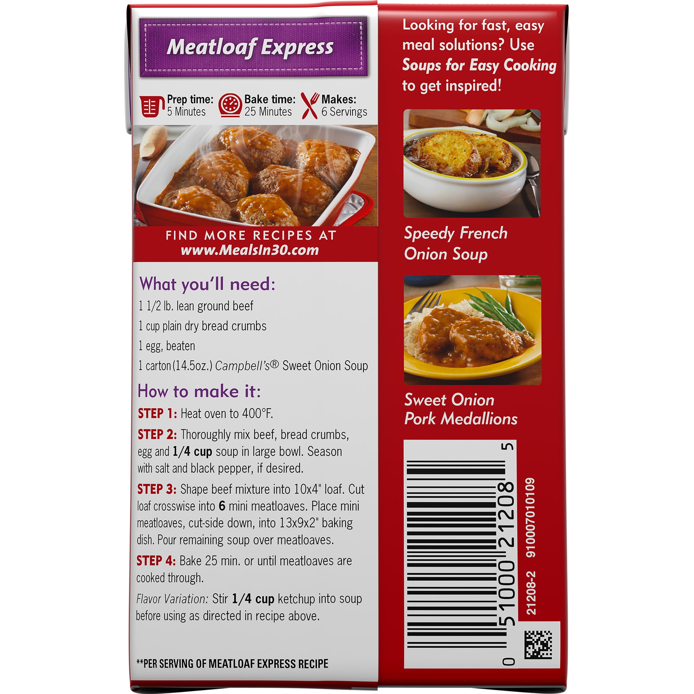 campbell french onion soup meatloaf