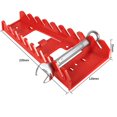 thumbnail image 3 of Fosa Wrench Holders,9 Slot Red Plastic Wrench Rack Standard Organizer Holder Storage Tool Wrenches Keeper, 3 of 8