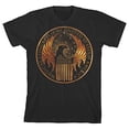 thumbnail image 5 of Fantastic Beast MACUSA Seal Boy's Black T-shirt-XS, 5 of 7