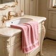 thumbnail image 6 of Pink Turkish Cotton Bath Towel, Extra Large Soft Highly Absorbent Dry, Bathroom Shower Gym Beach Travel, Holiday Gift Giving Home Spa Essential, Topliu, 6 of 6