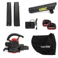 thumbnail image 5 of 40V Cordless Blower Vacuum Mulcher, High-Performance Blower, with 2 Battery, 210MPH, 5 of 5