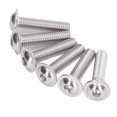 thumbnail image 2 of Buttons Heads Socket  , Flanged Button Head Screws Wider Bearing  Firm A2-70 Stainless Steel  For Wet Environments, 2 of 8