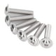 thumbnail image 3 of 50 piezas de tornillos de cabeza de botón con brida A2-70 Kit de pernos de tapa de casquillo de cabeza de botón de acero inoxidable M8x35 mm, 3 of 9