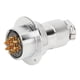 thumbnail image 2 of Enchufe de aviación Enchufe de aviación Enchufe de aviación Tamaño compacto Rendimiento estable Enchufe Resistencia de desconexión AC DC 250V(10), 2 of 8