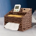 thumbnail image 4 of Dispensador de soporte para pañuelos faciales perfecl marrón 17 cm x 17 cm, 4 of 7