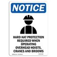 thumbnail image 1 of SignMission OS-NS-A-1218-V-13241 12 x 18 Po Panneau d'Avertissement OSHA - Protection de Casque, 1 of 1
