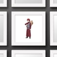 thumbnail image 3 of Gallery Pops Naruto Shippuden - Gaara Wall Art, White Framed Version, 12" x 12", 3 of 5