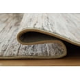 thumbnail image 4 of Signature Design by Ashley Nace 5' x 7' Memory Foam Area Rug, Gray/Brown/White Faux Fur Abstract Rug, 4 of 4