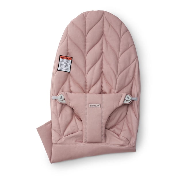 Asiento de tela BabyBjörn para hamaca, algodón, rosa empolvado