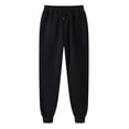 thumbnail image 1 of Pantalones deportivos casuales para hombre, aptos para correr al aire libre, pantalones de chándal con cordón, 1 of 5